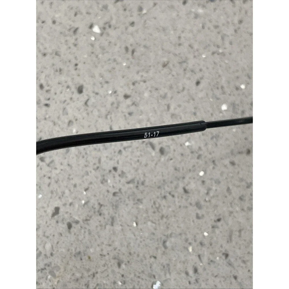 Modern KEYNOTE BLACK 51-17-135 Metal Black Full Rim Eyeglasses Frames ONLY